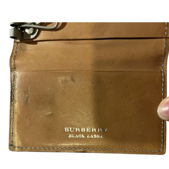 Burberry Black Label leather key case with six hooks for keys RARE - Picture 5 of 13